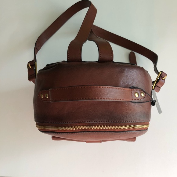 Sold Frye Olivia Mini Backpack - Cognac - Picture 3 of 8